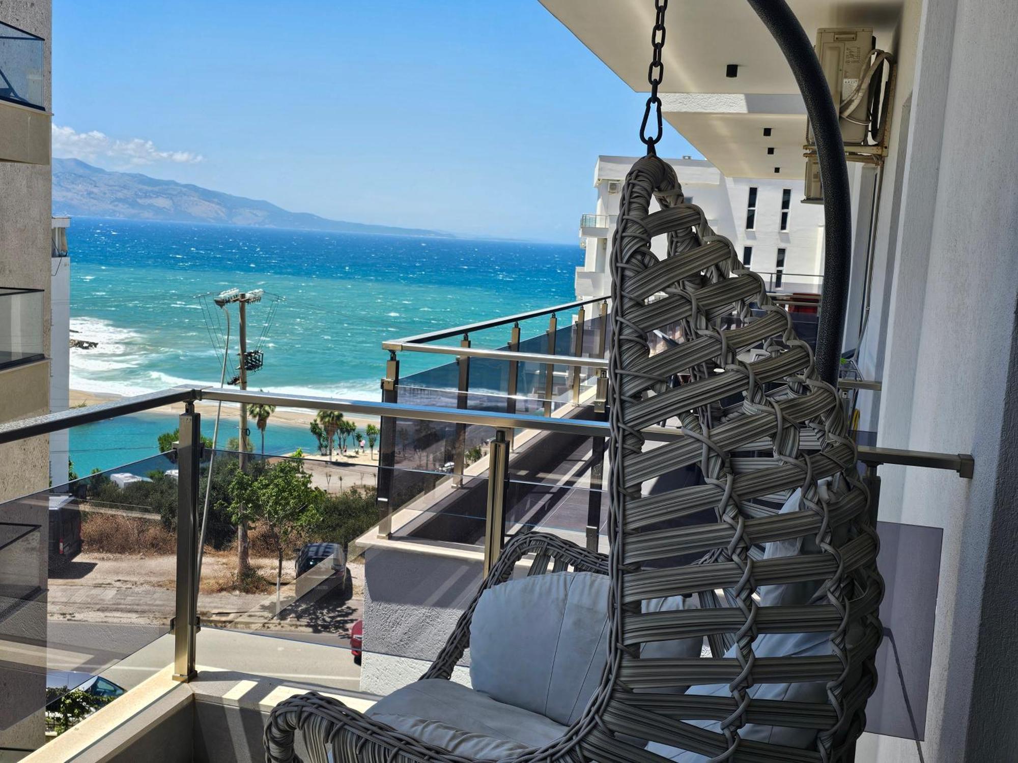 Jusal Sea View Apartment Sarandë Eksteriør bilde